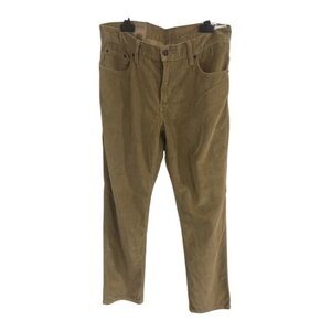 Levi’s brown golden tan corduroy jeans pants size 29x30 new